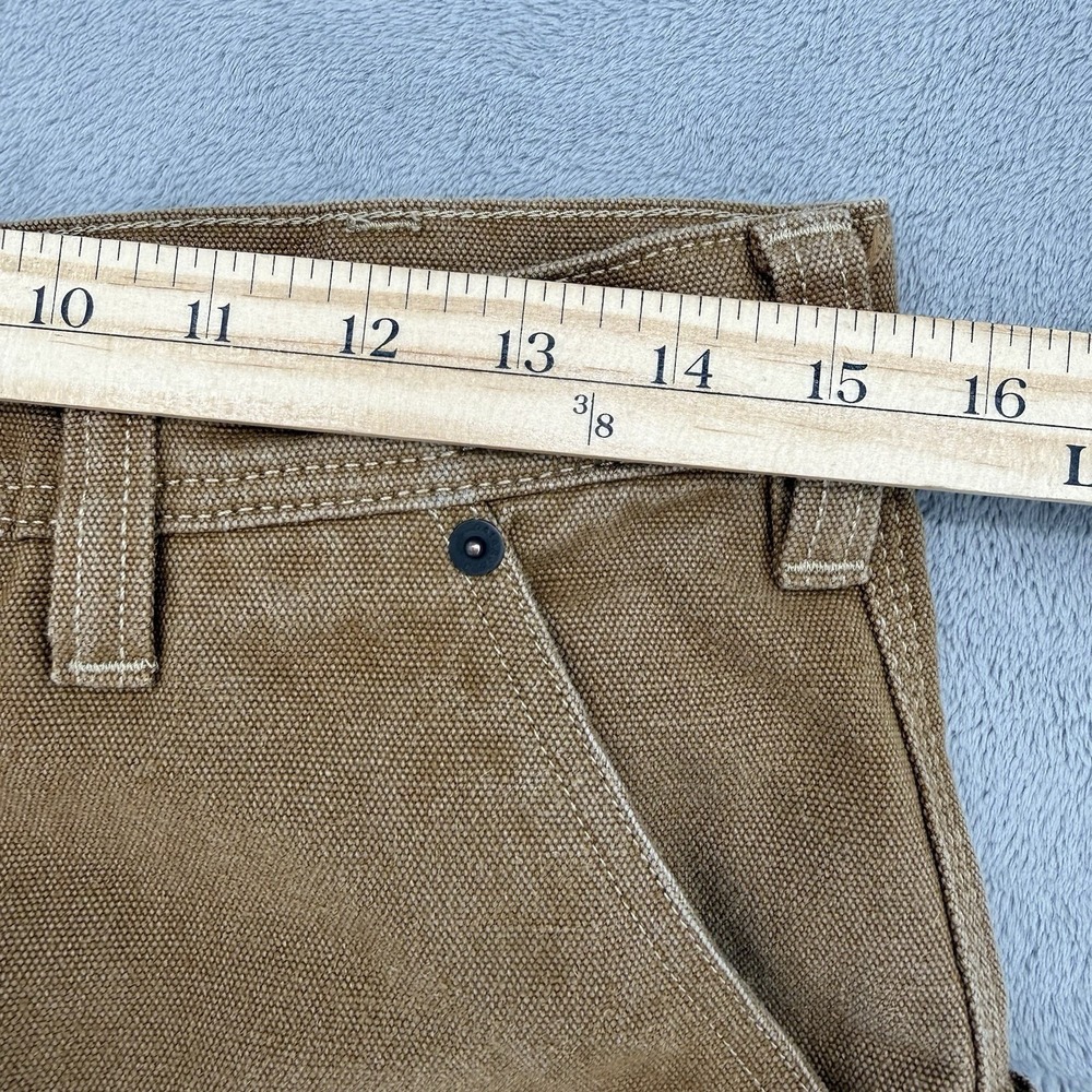 Patagonia Pants Womens 30 Iron Forge Hemp Canvas Double Knees Brown Outdoor - Picture 15 of 15